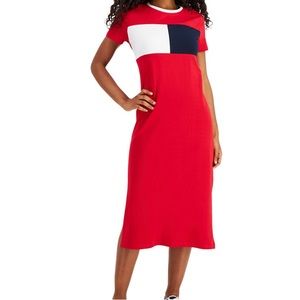 Casual Comfort Tommy Hilfiger Logo Midi Dress